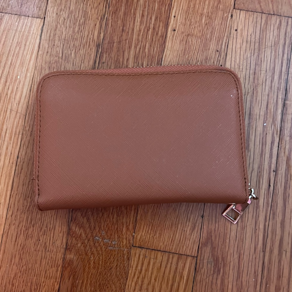 Medium sized brown wallet